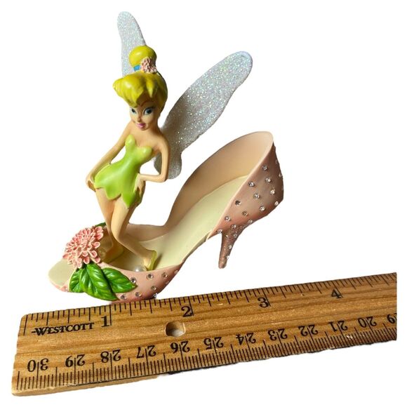 Hamilton Tinker Bell Darling Dahlia Shoe Figurine Disney Fairy Collectible - Picture 6 of 7